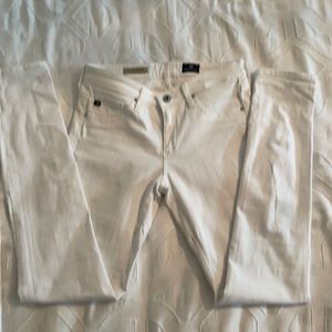 AG Adriano Goldschmied the legging ankle in white size 26R